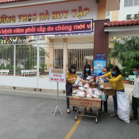 Quận 12, TP Hồ Chí Minh: Trường THCS Hà Huy Tập chung tay vì cộng đồng trong mùa dịch Covid-19