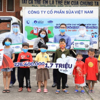 Vinamilk dành 12,5 tỷ đồng chăm sóc dinh dưỡng cho trẻ em khó khăn phòng, chống Covid-19