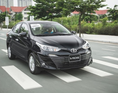 Giá xe ôtô hôm nay 31/5: Toyota Vios dao động từ 470 - 570 triệu đồng