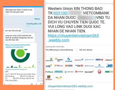Giả mạo Western Union lừa đảo người bán hàng online
