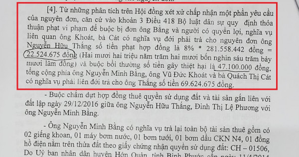 Bình Phước: TAND huyện Hớn Quản ban hành bản án “khó hiểu”!