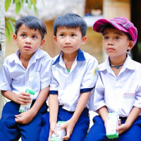 Quảng Nam: 33.000 trẻ em miền núi uống sữa miễn phí nhờ Sữa học đường