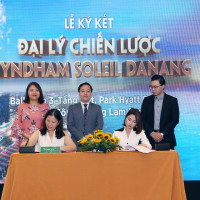 Lễ kí kết Đại lý chiến lược Wyndham Soleil Danang