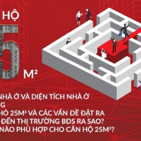 Căn hộ 25m2: Nhu cầu và giải pháp