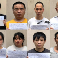 Bắt thêm 8 người Trung Quốc "vượt biên" vào TP Hồ Chí Minh
