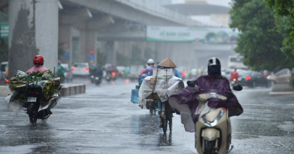 Dự báo thời tiết ngày 7/8: Hà Nội có lúc có mưa rào và dông