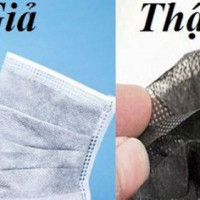 3 cách phân biệt khẩu trang y tế thật giả