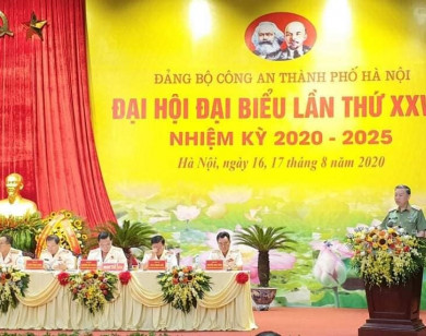 Đảng bộ Công an TP Hà Nội: Phát huy truyền thống, xứng danh Công an Thủ đô Anh hùng