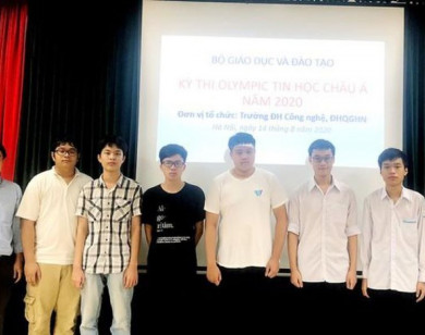 Học sinh Việt Nam giành Huy chương Olymic Tin học Châu Á Thái Bình Dương 2020