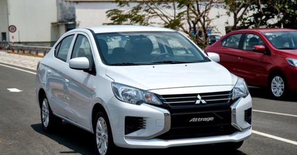 Giá xe ôtô hôm nay 24/8: Mitsubishi Attrage ưu đãi 50% phí trước bạ