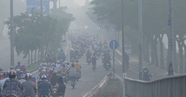 TP Hồ Chí Minh: Sương mù lại bao phủ bầu trời vì ô nhiễm?