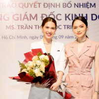 "Nữ hoàng nội y" Ngọc Trinh nhận chức Phó tổng giám đốc một tập đoàn