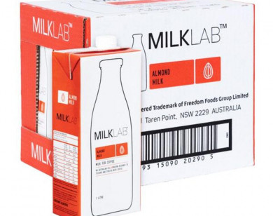 Thu hồi khẩn sữa hạnh nhân Milk Lab của Úc nghi bị nhiễm khuẩn