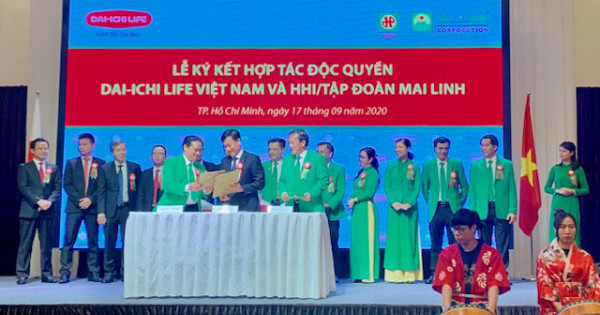 Dai-ichi Life Việt Nam và HHI/Tập đoàn Mai Linh ký kết Hợp tác độc quyền 15 năm