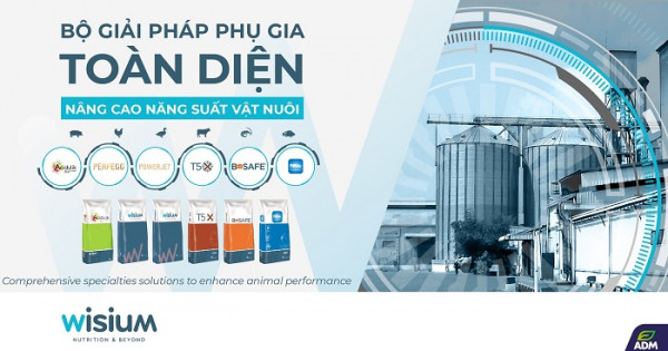 Wisium Việt Nam ra mắt bộ giải pháp phụ gia toàn diện giúp tăng năng suất vật nuôi