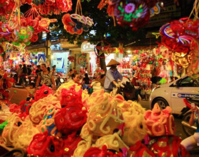Hà Nội: Cấm xe 5 tuyến phố để phục vụ lễ hội Trung Thu