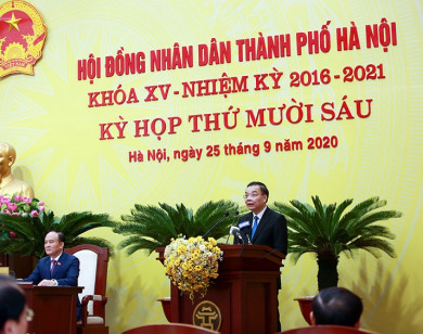 Phát biểu nhận nhiệm vụ của tân Chủ tịch UBND TP Hà Nội Chu Ngọc Anh