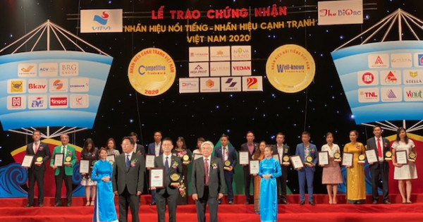 Dai-ichi Life Việt Nam đạt danh hiệu 'Top 20 Nhãn hiệu nổi tiếng Việt Nam 2020'