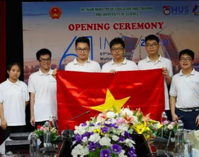 6 thí sinh Việt Nam đều có giải khi dự thi Olympic Toán học quốc tế