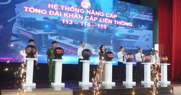 TP Hồ Chí Minh: Ra mắt hệ thống nâng cấp tổng đài khẩn cấp liên thông 113 – 114 – 115
