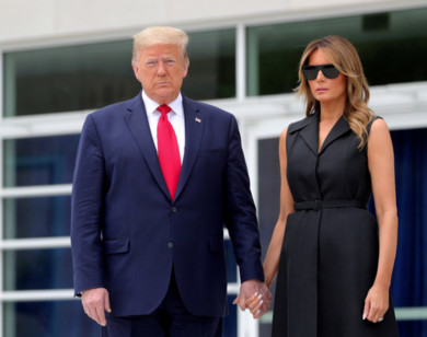 Tổng thống Mỹ Donald Trump và vợ mắc Covid-19