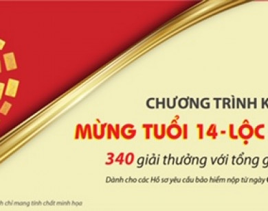 Dai-ichi Life Việt Nam triển khai chương trình 'Mừng tuổi 14 – Lộc vàng trao tay'