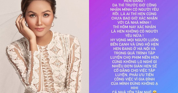 Hoa hậu H'Hen Niê xác nhận chia tay bạn trai