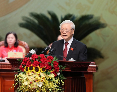 Tổng Bí thư, Chủ tịch nước Nguyễn Phú Trọng: Hà Nội chưa khi nào có được quy mô, vị thế, tầm vóc, cơ hội phát triển như bây giờ