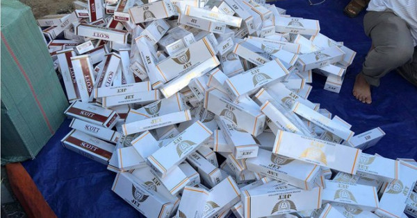 Thu giữ gần 10.000 gói thuốc lá nhập lậu tại An Giang