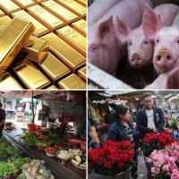 Tiêu dùng trong tuần: Giá vàng và thịt heo giảm mạnh; trong khi giá hoa tăng vọt trước ngày 20/10