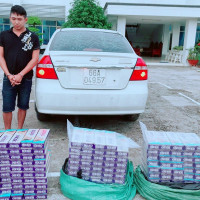 Thu giữ gần 1.500 bao thuốc lá nhập lậu