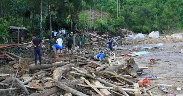 Tột cùng nỗi đau do sạt lở đất