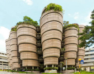 7 tòa nhà có kiến trúc độc đáo ở Singapore