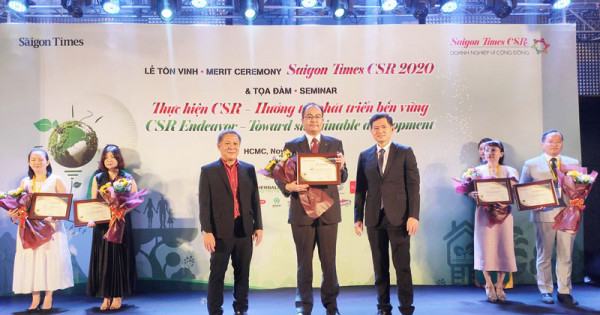 Dai-ichi Life Việt Nam được vinh danh 'Doanh nghiệp vì Cộng đồng - Saigon Times CSR 2020 lần thứ hai