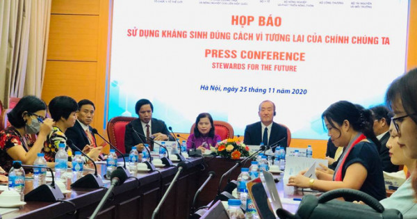 Việt Nam thuộc nhóm nước kháng kháng sinh cao