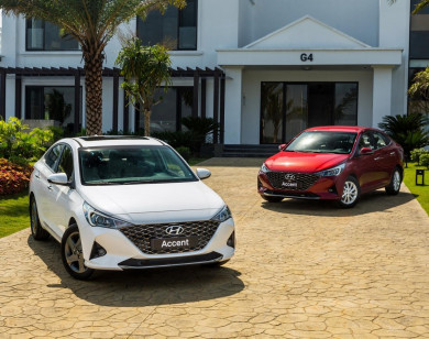 Giá xe ôtô hôm nay 4/12: Hyundai Accent ra mắt phiên bản nâng cấp