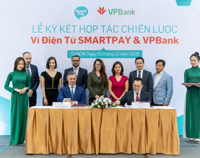 Ví điện tử SmartPay hợp tác VPBank gia tăng tiện ích người dùng