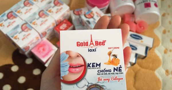 Kem chống nẻ Gold Bee bị thu hồi vì không đạt tiêu chuẩn chất lượng