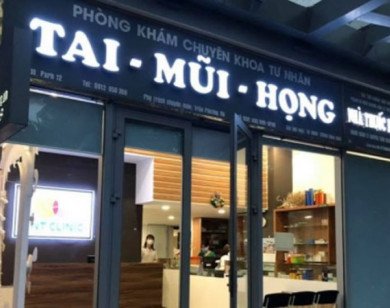 Thu hồi giấy phép hoạt động một phòng khám chuyên khoa tai mũi họng