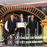 Hòa Bình được trao chứng nhận Top 10 Doanh nghiệp bền vững 2020