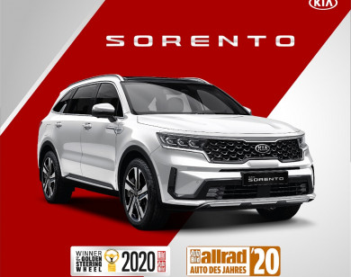 Kia Sorento (All New) bội thu giải thưởng quốc tế