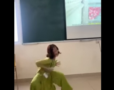 Lộ clip cô giáo nhảy 