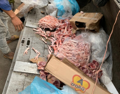 Bình Phước: Thu giữ gần 430kg thịt đông lạnh không đảm bảo an toàn thực phẩm