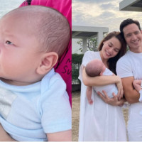 Hồ Ngọc Hà lần đầu khoe ảnh rõ mặt con trai