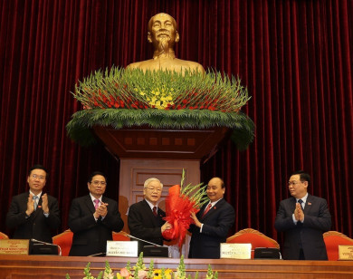 Danh sách Bộ Chính trị, Ban Bí thư và Ủy ban Kiểm tra Trung ương khóa XIII