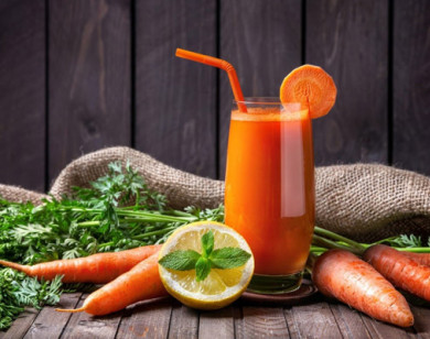 Công thức làm nước ép cà rốt giảm cân nhanh