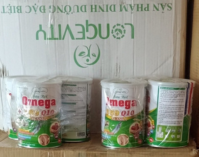 Xử phạt hành vi buôn bán sữa bột giả Omega 369 Q10 Alaska