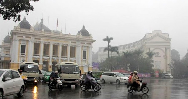 Dự báo thời tiết ngày 26/2/2021: Đón không khí lạnh, Hà Nội mưa rét