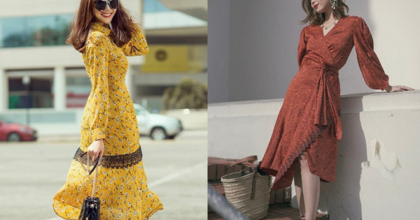 Mặc đầm vintage đẹp để dạo phố