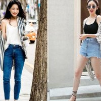 Mặc áo 2 dây đẹp dạo phố